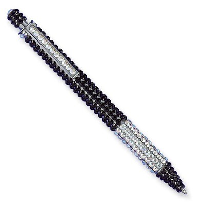Jet Black Swarovski Crystal Pencil GM5105