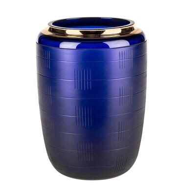 Vista Alegre Jet Blue Case With Small Vase 49001534, MPN: 49001534, 5605414019140