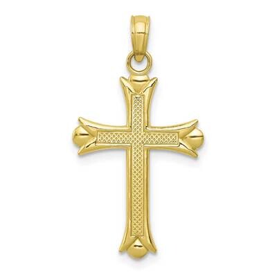 Fleur De Lis Cross Pendant 10k Gold 10M1849, MPN: 10M1849,