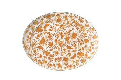 Mottahedeh Sacred Bird &amp; Butterfly 14 Inch Platter HC627, MPN: HC627,