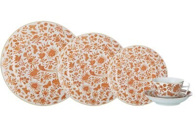Mottahedeh Sacred Bird &amp; Butterfly 5 Piece Place Setting HC600, MPN: HC600,