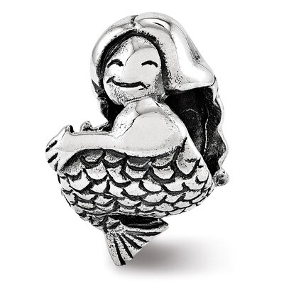 Mermaid Bead - Sterling Silver QRS3509, MPN: QRS3509, 886774964720