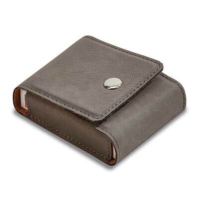 Grey Leatherette Playing Cards Case GM21729, MPN: GM21729, 47105023398