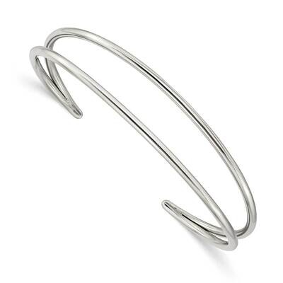 Cuff Bangle Stainless Steel Polished SRB2918, MPN: SRB2918, 191101865855