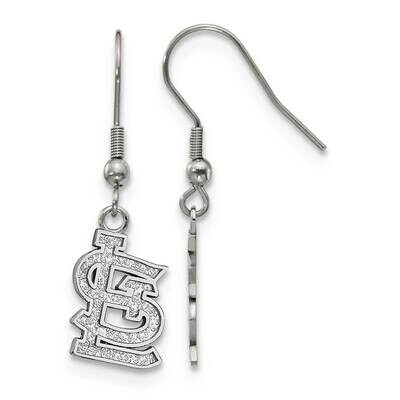 MLB St. Louis Cardinals Dangle Earrings Stainless Steel ST517CRD, MPN: ST517CRD, 191101222313