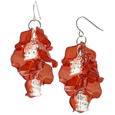 St Louis Cardinals Celebration Dangle Earrings CRD074ERD