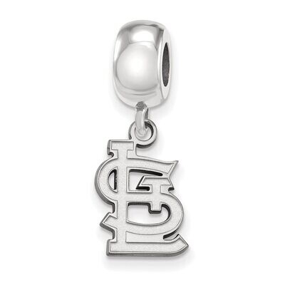 St. Louis Cardinals Bead Charm Small Dangle Sterling Silver SS057CRD, MPN: SS057CRD, 886774631486