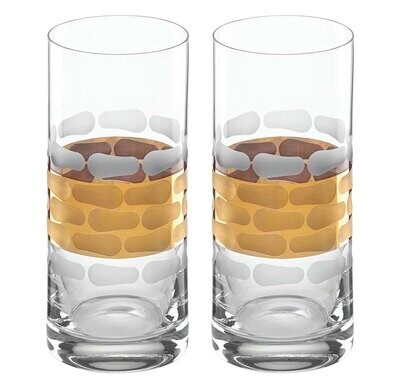 Michael Wainwright Truro Gold Highball Set Of 2 118TR32, MPN: 118TR32, 810027200242