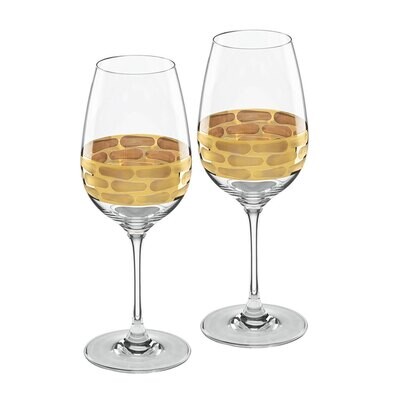 Michael Wainwright Truro Gold White Wine Set Of 2 116TR32, MPN: 116TR32, 810027200198