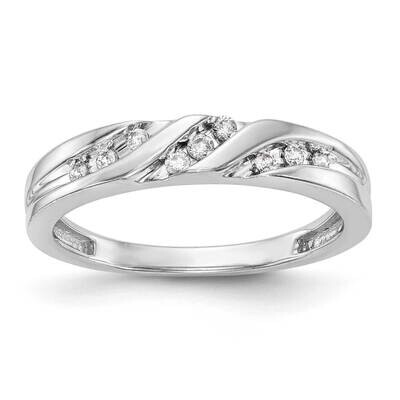 Complete Diamond Trio Ladies Wedding Band 14k White Gold RM3166B-L-012-WAA, MPN: RM3166B-L-012-WAA,