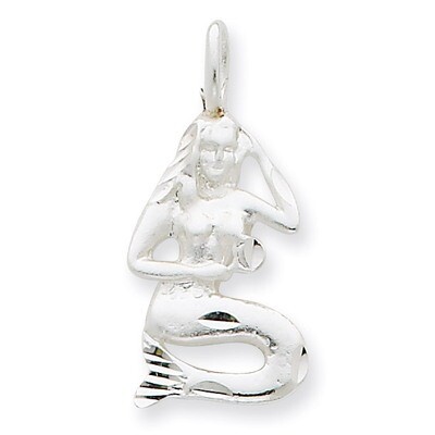 Mermaid Charm Sterling Silver QC2067, MPN: QC2067, 886774759999
