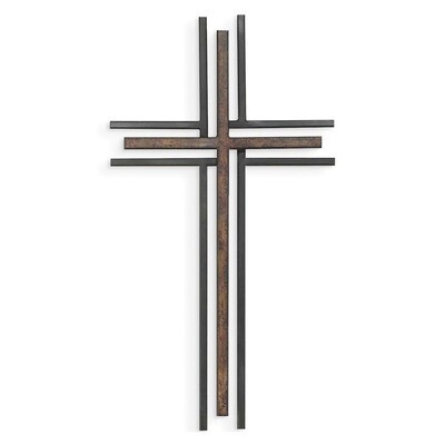 Expressions of Faith Black/Bronze Metal Wall Cross GM11127, MPN: GM11127, 603799644587