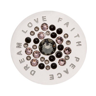 Nikki Lissoni Sparkling Love. Faith. Peace. Dream Silver-Plated 33mm Coin C1615SM, MPN: C1615SM, 87…