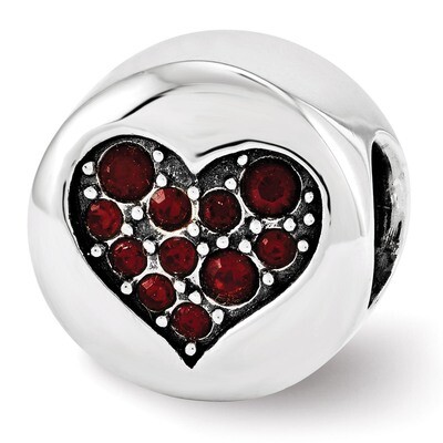 Swarovski Elements Jan-Faith Bead - Sterling Silver QRS3384, MPN: QRS3384, 886774964898