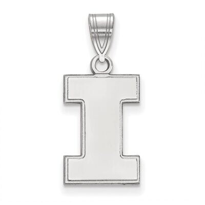 University of Illinois Medium Pendant 10k White Gold 1W003UIL, MPN: 1W003UIL, 886774771038