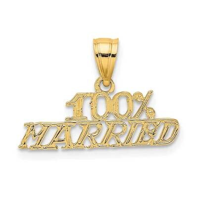 100% Married Charm 14k Gold K2620, MPN: K2620, 637218023400