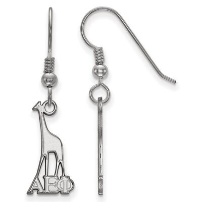 Alpha Epsilon Phi Small Dangle Earrings Sterling Silver SS037AEP, MPN: SS037AEP, 886774607573