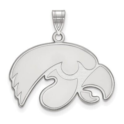 University of Iowa Large Pendant Sterling Silver SS004UIA, MPN: SS004UIA, 886774725581