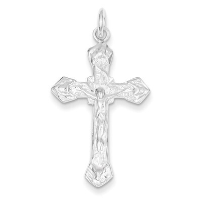 Crucifix Pendant Sterling Silver QC506, MPN: QC506, 883957912103