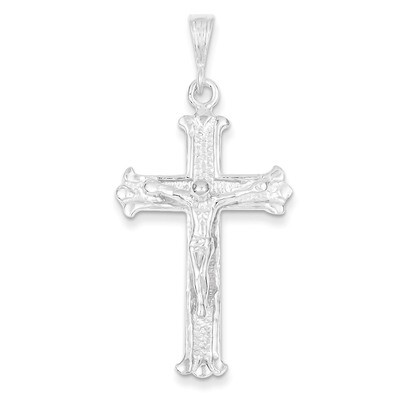 Crucifix Pendant Sterling Silver QC519, MPN: QC519, 883957281605