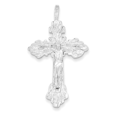 Crucifix Pendant Sterling Silver QC517, MPN: QC517, 883957912516