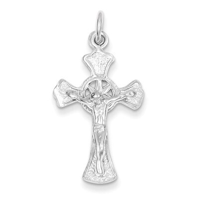 Crucifix Pendant Sterling Silver QC505, MPN: QC505, 883957912097