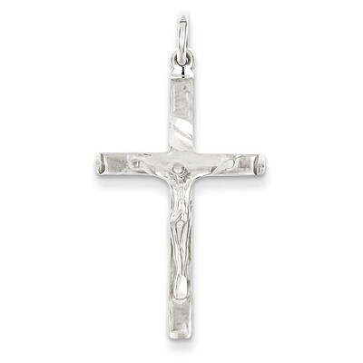 Crucifix Pendant Sterling Silver QC2865, MPN: QC2865, 883957281155