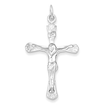 INRI Crucifix Pendant Sterling Silver QC2839, MPN: QC2839, 883957501048