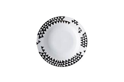 Rosenthal Magic Garden Black Seeds Rim Soup 9 Inch, MPN: 10650-426315-10123, 790955368477
