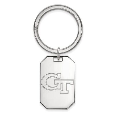 Georgia Institute of Technology Key Chain Sterling Silver SS020GT, MPN: SS020GT, 886774684864