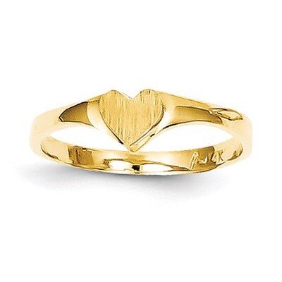 Children&#39;s Heart Ring 14k Gold R225, MPN: R225, 191101370205