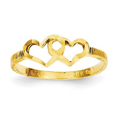 Children&#39;s Heart Ring 14k Gold R199, MPN: R199, 883957498591