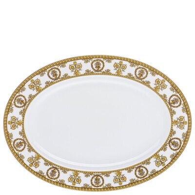Versace I Love Baroque Bianco  Platter 13 1/2 Inch, MPN: 19325-403652-12734, 790955021440