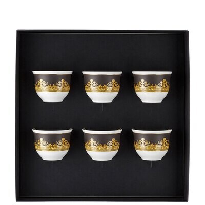 Versace I Love Baroque  Set Of 6 Mugs Small without Handle, MPN: 14413-403651-28403, 790955021686