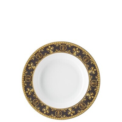 Versace I Love Baroque Nero  Rim Soup 8 1/2 Inch, MPN: 19325-403653-10322, 790955021518