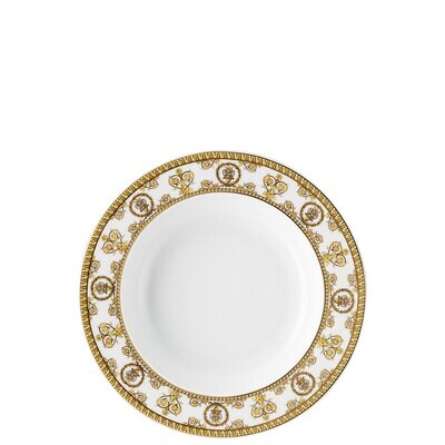 Versace I Love Baroque Bianco  Rim Soup 8 1/2 Inch, MPN: 19325-403652-10322, 790955021433