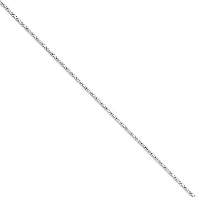 2mm Byzantine Chain 18 Inch 14k White Gold PEN84-18, MPN: PEN84-18, 886774407074