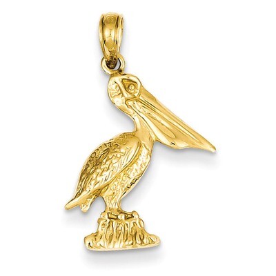 Pelican Pendant 14k Gold K3118, MPN: K3118, 637218042265