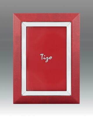 Tizo 5 x 7 Inch Red Queen Lizard Silver Plated Picture Frame 2003RED-57, MPN: 2003RED-57,