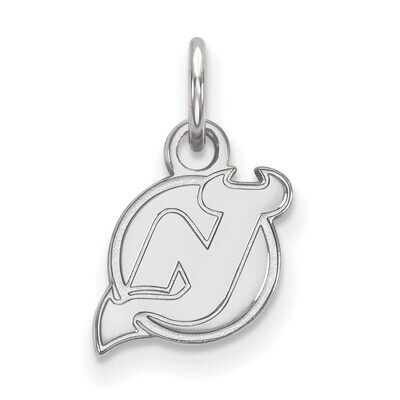 New Jersey Devils x-Small Pendant 10k White Gold 1W001DVL, MPN: 1W001DVL, 886774765389