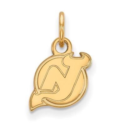 New Jersey Devils x-Small Pendant 10k Yellow Gold 1Y001DVL, MPN: 1Y001DVL, 886774794402