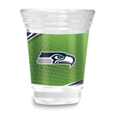 NFL Seattle Seahawks 2oz Square Shot Glass GM26123-SEA, MPN: GM26123-SEA, 737538172762