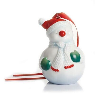 Franz Porcelain Holiday Greetings Snowman Ornament FZ02304, MPN: FZ02304, 810524014458