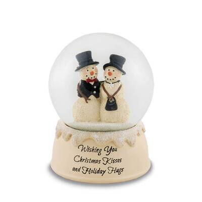 Snowman Couple Snow Globe GM22887, MPN: GM22887, 603799778459