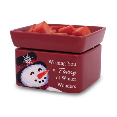 Snowman Tart Warmer Elanze Designs GM18494, MPN: GM18494, 633303846350