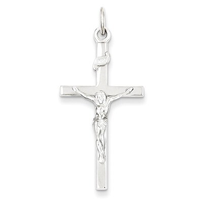 INRI Crucifix Pendant Sterling Silver QC3380, MPN: QC3380, 883957397689