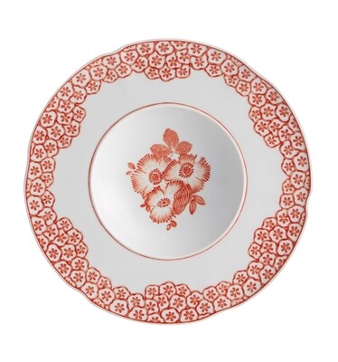 Vista Alegre Oscar De La Renta Coralina Soup Plate, MPN: 21122247,