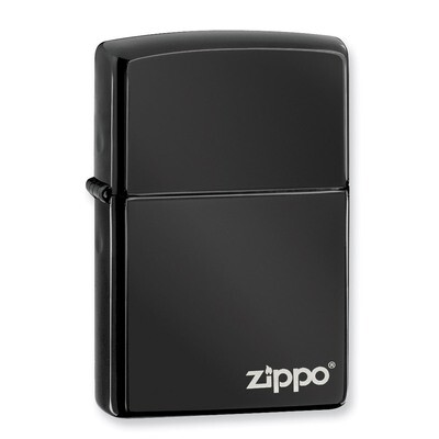 Zippo Ebony Zippo Logo Lighter GM7356, MPN: GM7356, 41689194161