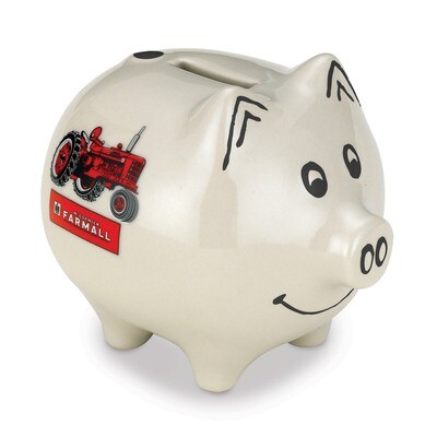 Polyresin Farmall Tractor Logo Piggy Bank GM8499, MPN: GM8499, 610939068431