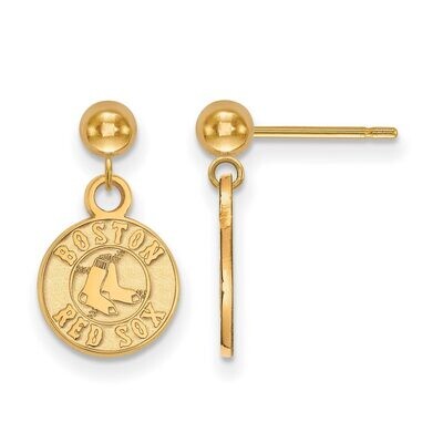 Boston Red Sox Earring Dangle Ball 14k Yellow Gold 4Y010RSO, MPN: 4Y010RSO, 886774870298